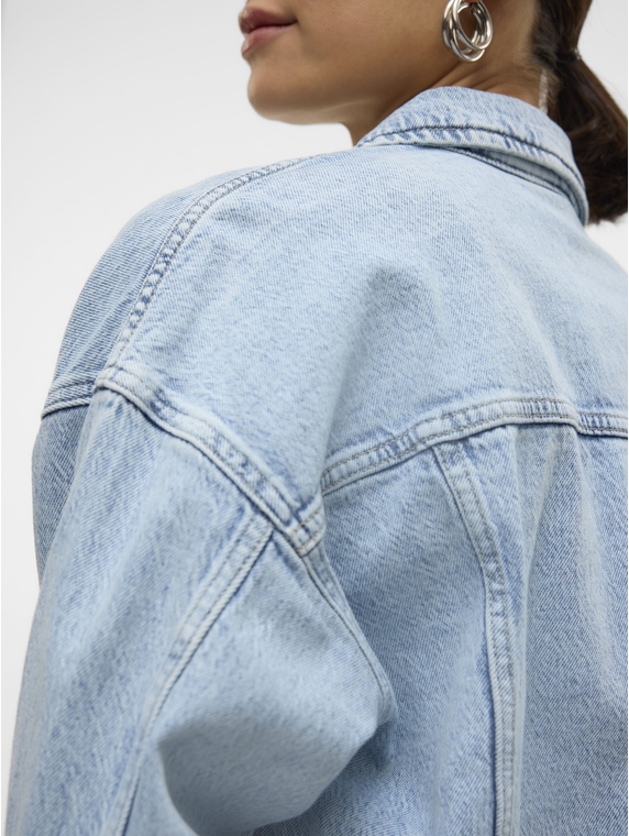 VMTESSA LS OVERSIZE DENIM JACKET GA NOOS