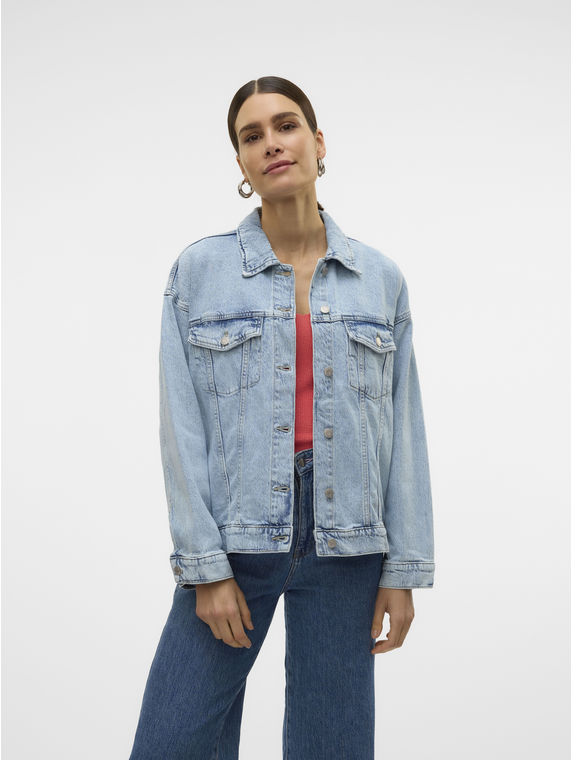 VMTESSA LS OVERSIZE DENIM JACKET GA NOOS