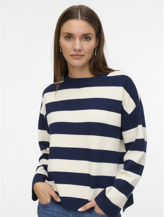 VMSILJE LS O-NECK BOXY PULLOVER NOOS