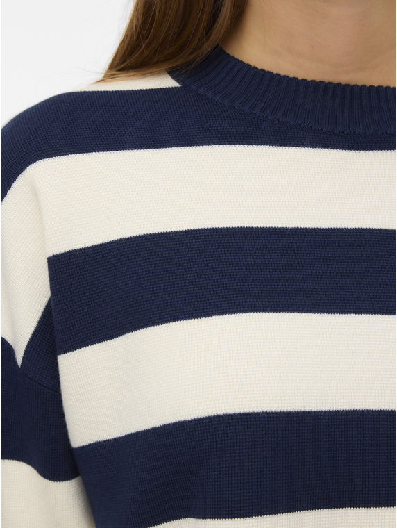 VMSILJE LS O-NECK BOXY PULLOVER NOOS