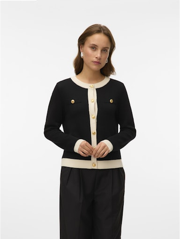 VMOLI LS O-NECK CARDIGAN