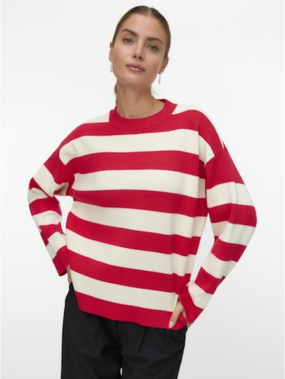 VMSILJE LS O-NECK BOXY PULLOVER NOOS