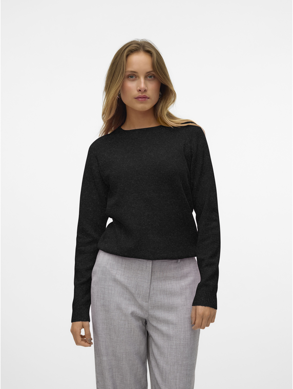 VMDOFFY LS O-NECK BLOUSE GA NOOS