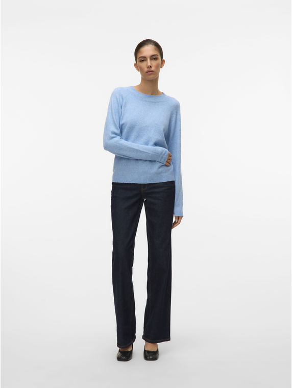 VMDOFFY LS O-NECK BLOUSE GA NOOS