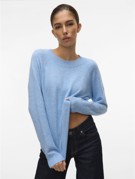 VMDOFFY LS O-NECK BLOUSE GA NOOS