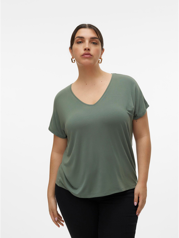 VMAYA SS V-NECK TEE GA JRS NOOS CURVE