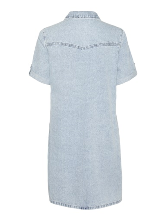 VMJENNIE SS SHORT DENIM DRESS GA NOOS