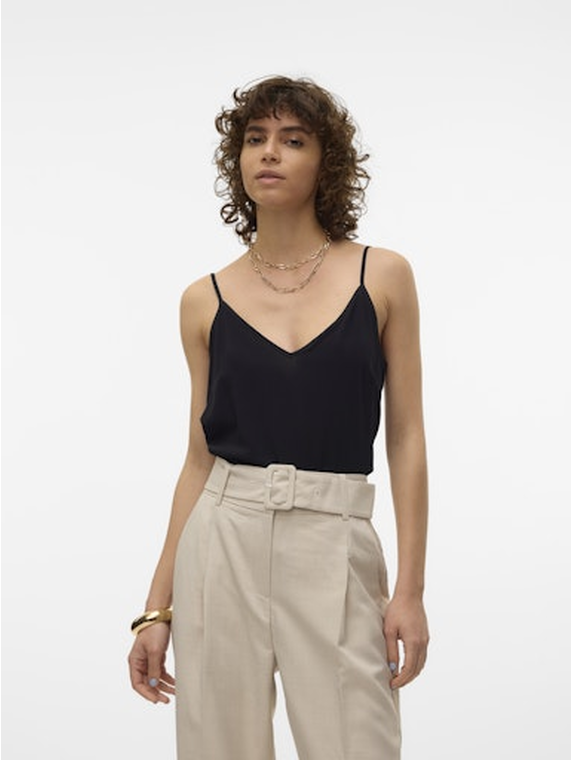 VMEASY JOY V-NECK SINGLET WVN GA