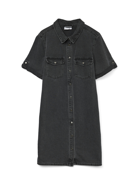 VMJENNIE SS SHORT DENIM DRESS GA NOOS