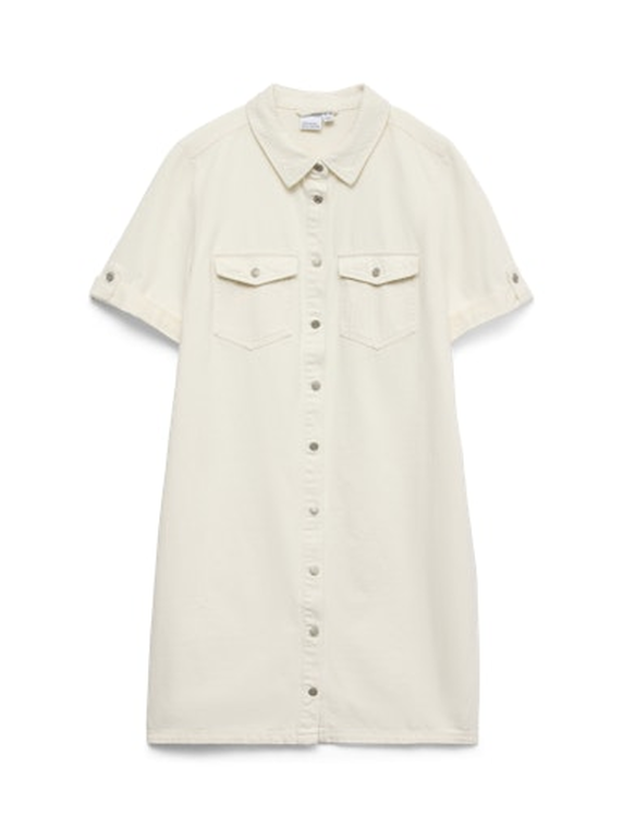 VMJENNIE SS SHORT DENIM DRESS GA NOOS