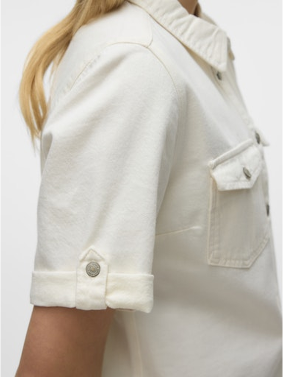 VMJENNIE SS SHORT DENIM DRESS GA NOOS