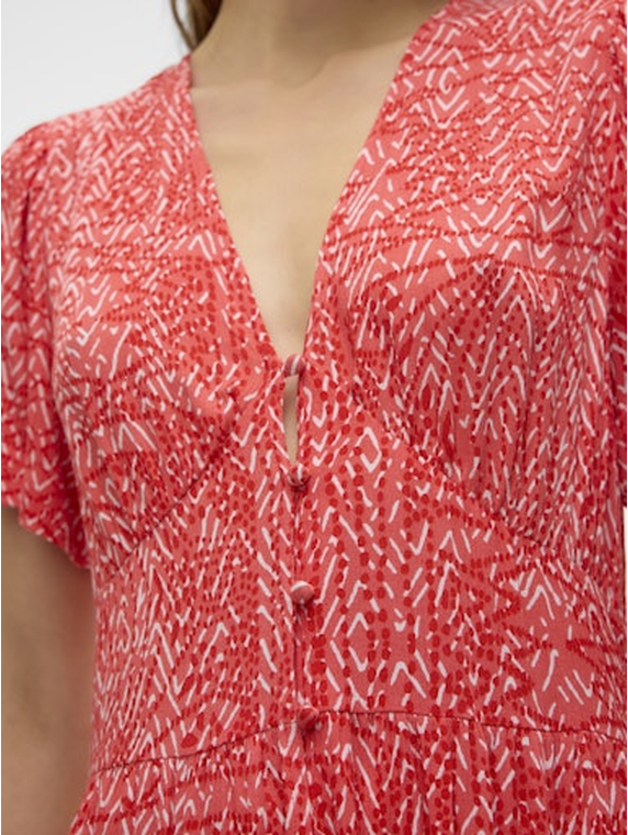 VMMENNY SS 7/8 DETAIL DRESS WVN GA