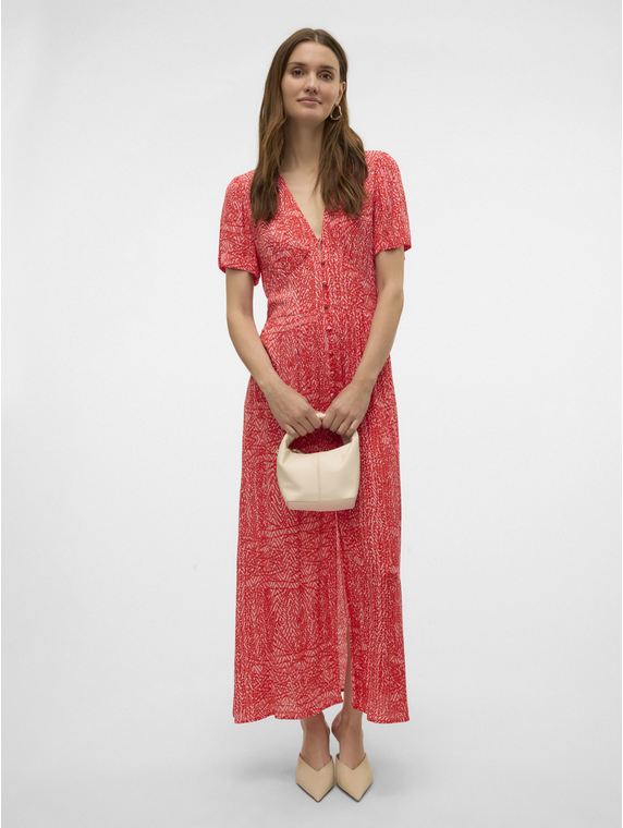 VMMENNY SS 7/8 DETAIL DRESS WVN GA