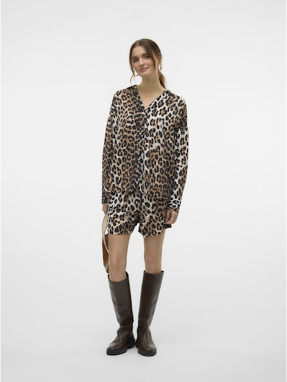 VMJOSIE LS OVERSIZE SHIRT WVN GA