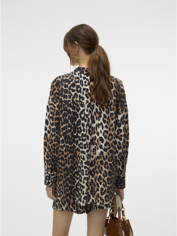 VMJOSIE LS OVERSIZE SHIRT WVN GA