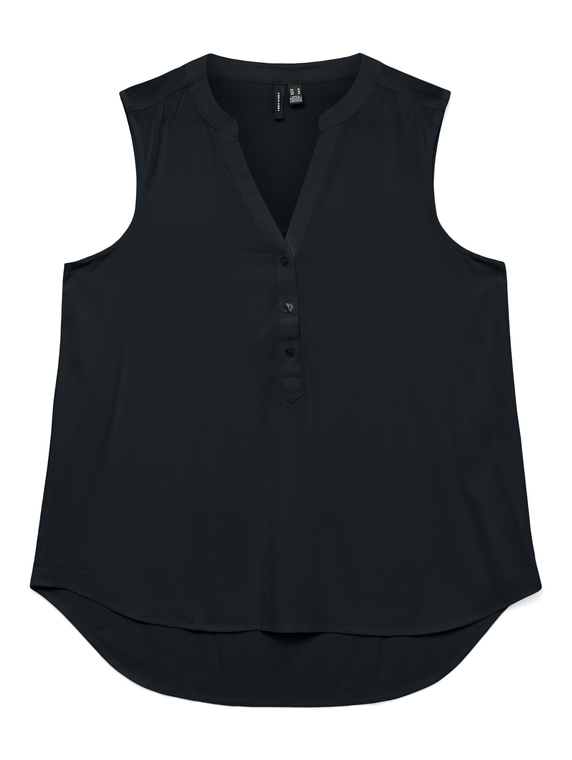 VMBELLA SL V-NECK TOP WVN GA NOOS