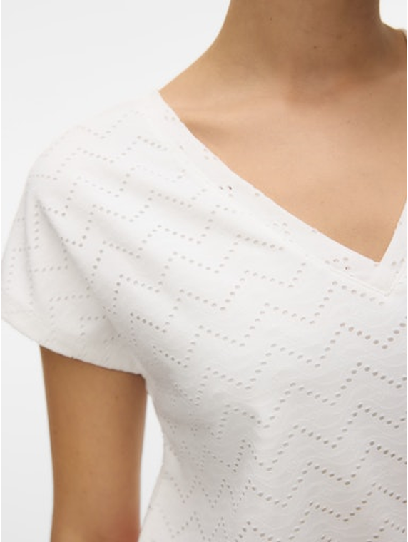 VMTHAS SS V-NECK TOP JRS GA VO