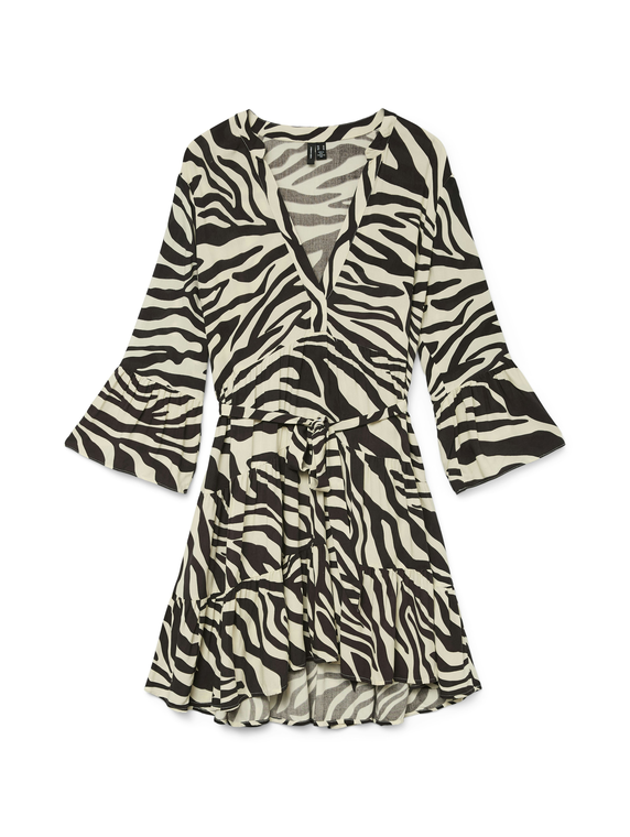 VMMELBA 3/4 SHORT BELT DRESS WVN GA NOOS