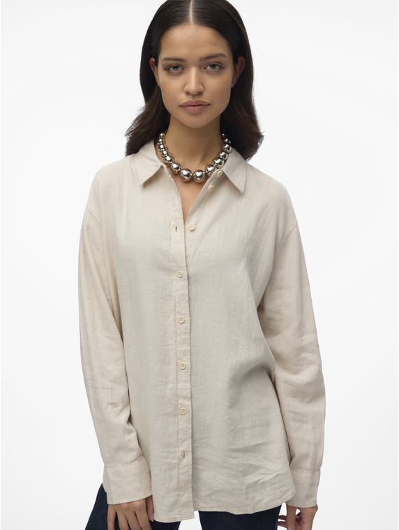 VMLINN LS SHIRT WVN NOOS