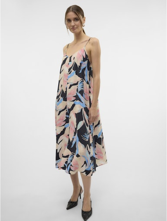 VMJOSIE CALF SINGLET DRESS WVN GA