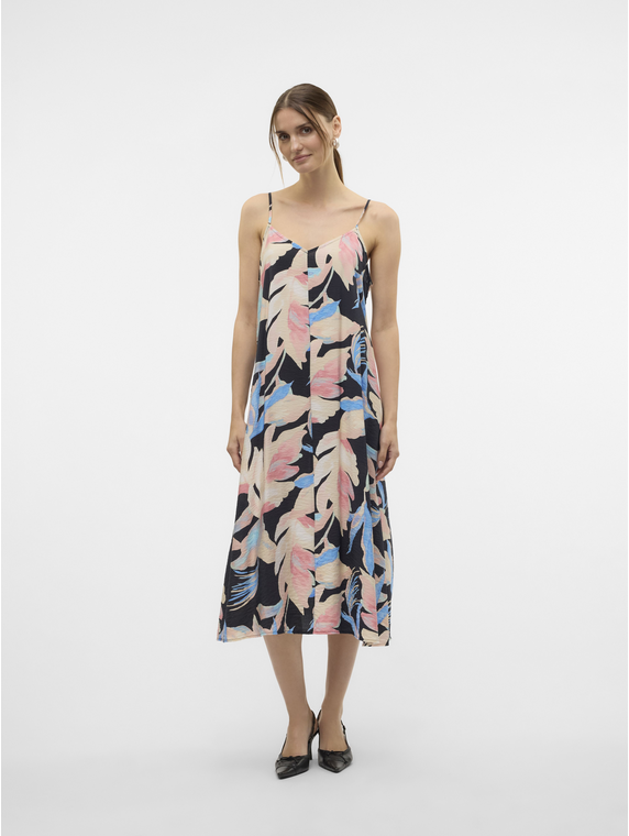 VMJOSIE CALF SINGLET DRESS WVN GA