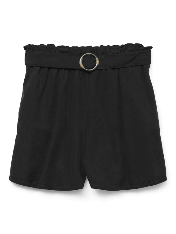 VMFLEUR HW PAPERBAG BELT TENCEL SHORTS