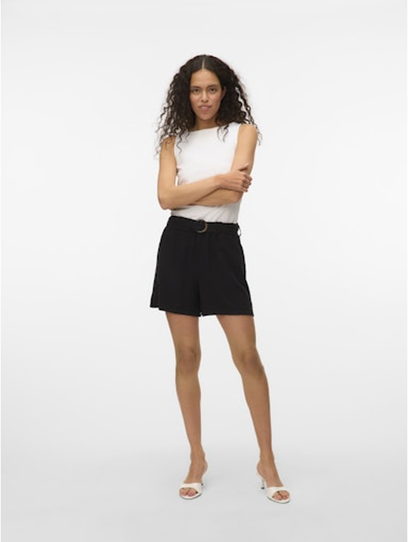VMFLEUR HW PAPERBAG BELT TENCEL SHORTS