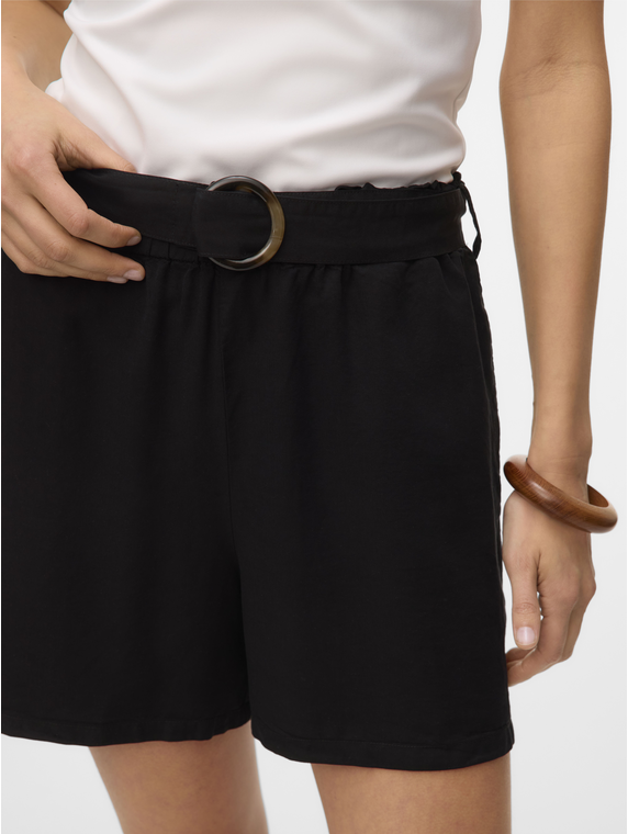 VMFLEUR HW PAPERBAG BELT TENCEL SHORTS