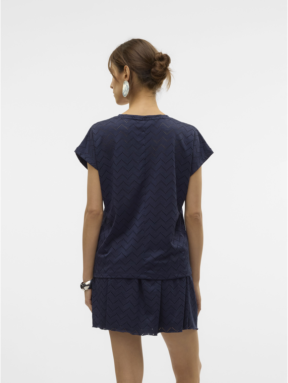 VMTHAS SS V-NECK TOP JRS GA VO