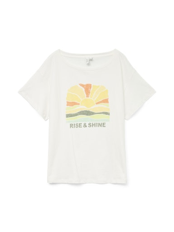 VMDINA S/S BOAT NECK TOP JRS BTQ GA