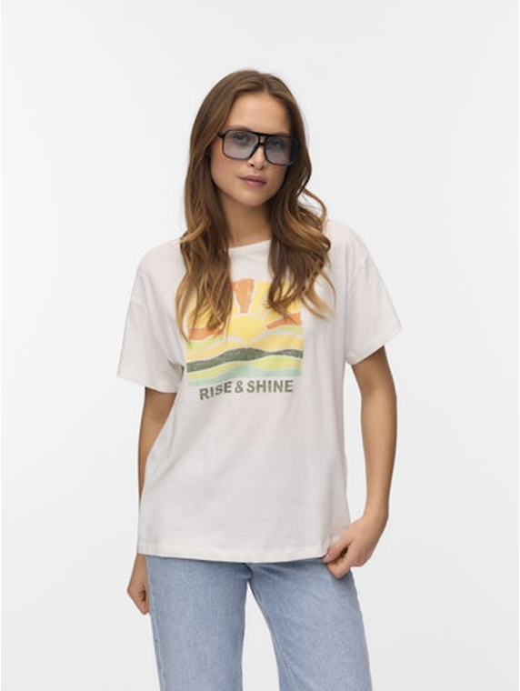 VMDINA S/S BOAT NECK TOP JRS BTQ GA