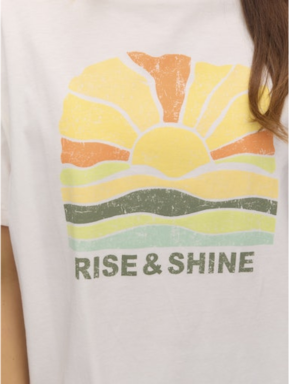 VMDINA S/S BOAT NECK TOP JRS BTQ GA