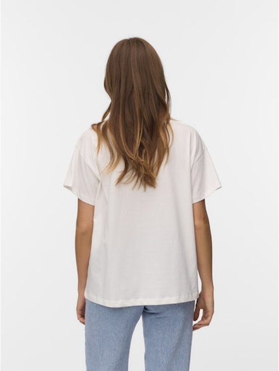 VMDINA S/S BOAT NECK TOP JRS BTQ GA