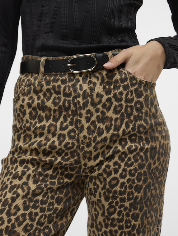 VMTESSA HR WIDE STRETCH AOP JEANS NOOS