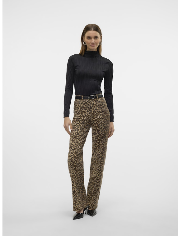 VMTESSA HR WIDE STRETCH AOP JEANS NOOS