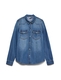 VMMARIA LS DENIM SLIM SHIRT MIX NOOS