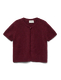 AWSILJA SS O-NECK SHORT KNIT CARDIGAN
