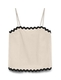 VMJENNA SINGLET TOP WVN BTQ GA