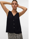 VMMENNY SL V-NECK TOP WVN BOO