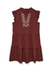 VMDICTHE EMB SHORT DRESS WVN GA