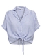 ONLPAULA LIFE S/S TIE SHIRT WVN NOOS