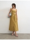 TSMILLIE CONTRAST MAXI SUNDRESS WVN