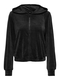 ONLREBEL L/S ZIP HOOD SWT