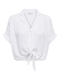 ONLPAULA LIFE S/S TIE SHIRT WVN NOOS