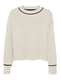 VMSABA LS O-NECK CONTRAST PULLOVER LCS
