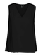 VMEASY JOY S/L V-NECK TOP WVN GA